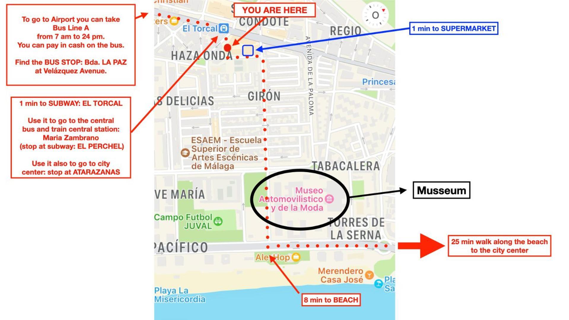 Completo Y Bello Apartamento En Малага Экстерьер фото